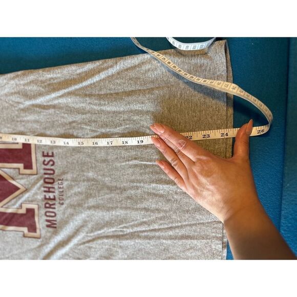 Women's Morehouse College graphic T-Shirt - Grey - M - Picture 7 of 7